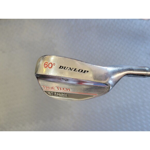 Dunlop True Tech 60* Trouble Lob Sand Wedge Regular Flex Steel Shaft New Grip RH - Picture 14 of 16